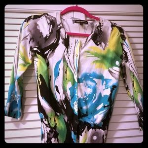 Express Color Splash Cardigan